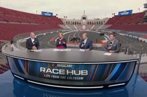 Behind-the-scenes of the L.A. Coliseum hosting its first NASCAR race