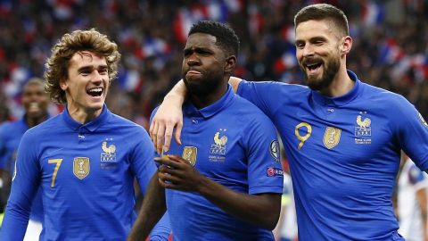 France 4-0 Iceland: Olivier Giroud scores in routine win for the world champions