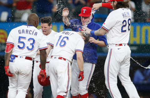 Brock Holt gives Rangers walk-off win in the 11th over Giants, 4-3