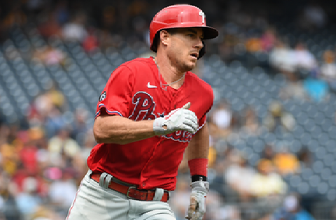 J.T. Realmuto highlights Phillies 15-4 rout of Pirates with five hits, four RBI