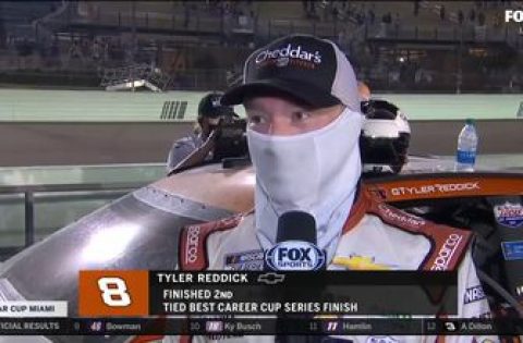 Tyler Reddick on second-place finish at Miami: ‘I saw how much faster I was…it’s frustrating’