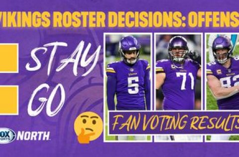 Stay or go: 2021 Vikings offense poll results