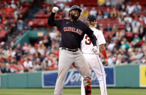 Franmil Reyes goes 4-for-4, homers as Indians top Red Sox, 11-5