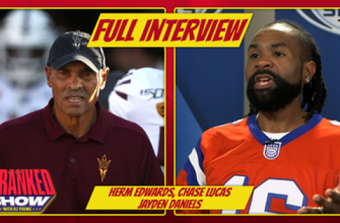 Arizona State’s Herm Edwards, Jayden Daniels and Chase Lucas join RJ Young | Pac 12 Media Days Special