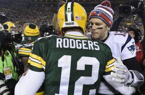 Respect between Rodgers, Brady runs deep ahead of Packers-Patriots