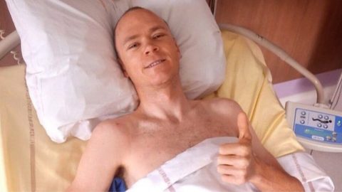Chris Froome ‘fully focused’ on return after high-speed crash
