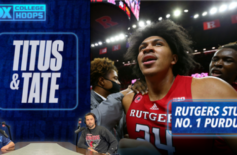 ‘That is Purdue basketball in a nut shell’ – Mark Titus and Tate Frazier discuss Rutgers’ stunning upset of No. 1 Purdue | Titus & Tate