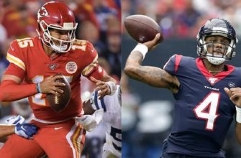 Longtime friends Mahomes and Watson will square off as Chiefs host Texans