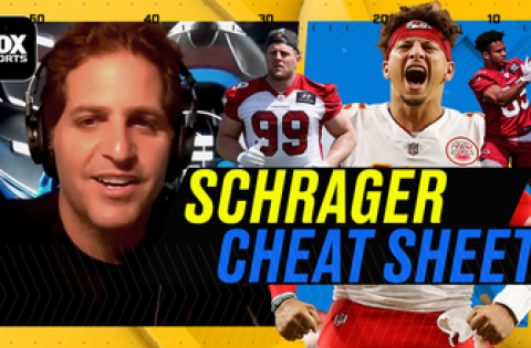 Peter Schrager’s Cheat Sheet: Patrick Mahomes, Kyle Pitts, and others