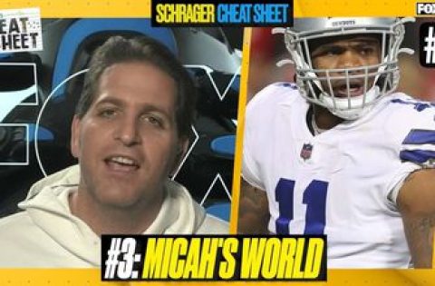 Micah Parsons Cowboys’ MVP? Can Rams win Super Bowl? | Schrager’s Cheat Sheet Wk 15 | NFL on FOX