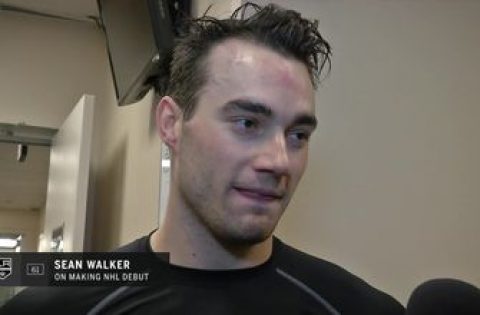 Sean Walker proud of himself ahead of NHL debut with LA Kings