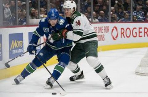 NHL releases schedule for Wild-Canucks qualifying round series