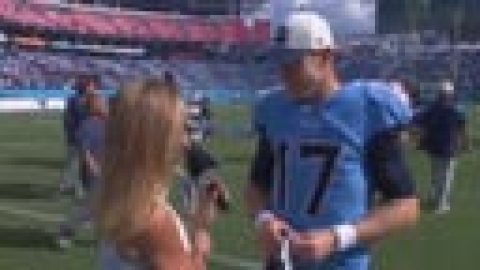 ‘We just need to get the ball rolling in the right direction’ – Titans’ Ryan Tannehill on victory against Raiders