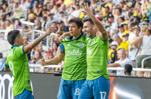Will Bruin’s clutch 89th-minute goal seals 2-1 victory for Sounders over Crew