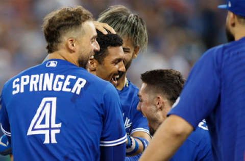 George Springer’s three-run homer helps Blue Jays defeat Red Sox, 9-8