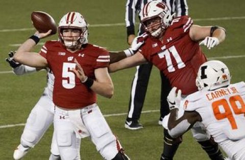 Badgers’ COVID-19 issues demonstrate potential QB pitfall