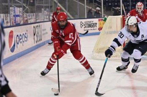 Caufield, Badgers advance to Big Ten championship after OT win over Penn State
