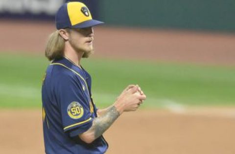 Hader struggles in spring debut, Brewers lose 9-1 to Oakland