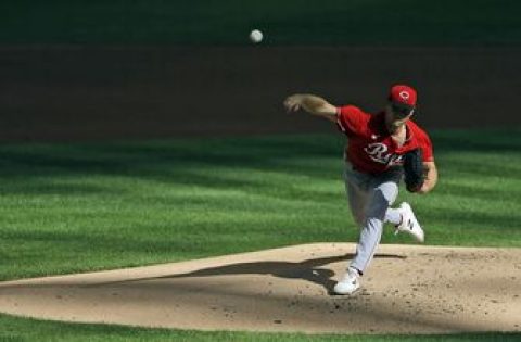 Reds’ Gray delivers a gem, hands Brewers 6-1 loss in Game 1