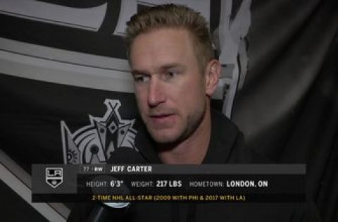 Jeff Carter: ‘We got to get back to making clean plays’