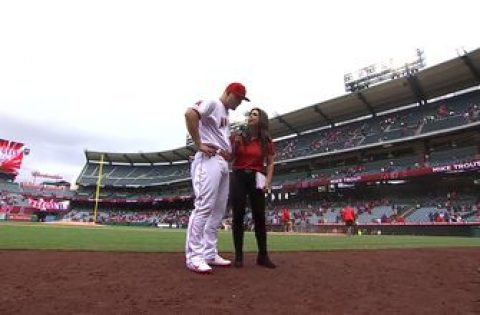 Trout reflects on the Angels ‘keep fighing’ mentality