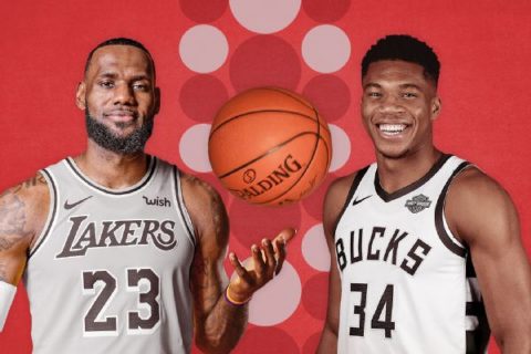 LeBron chooses Durant first; Giannis takes Curry