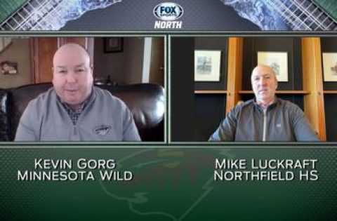 Northfield boys hockey coach Mike Luckraft interview with Kevin Gorg (Part 1)