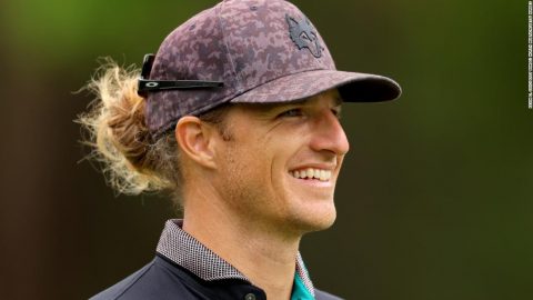 Morgan Hoffmann, diagnosed with muscular dystrophy, returns to competitive golf for first time in three years
