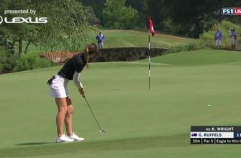 Gabriela Ruffels Advances to the U.S. Women’s Amateur Semifinals with the Lexus Performance of the Day
