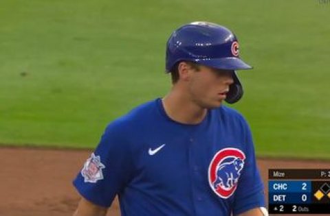 Nico Hoerner knocks in a run as Cubs extend lead over Tigers, 2-0