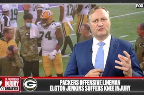 Dr. Matt evaluates Elgton Jenkins knee injury and what it could mean for the Packers if he tore his ACL