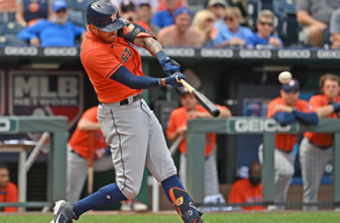 Astros’ offense explodes for three 10th inning runs in 6-3 win over the Royals