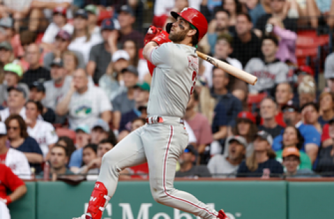 Phillies’ offense explodes late handing Red Sox 11-2 loss