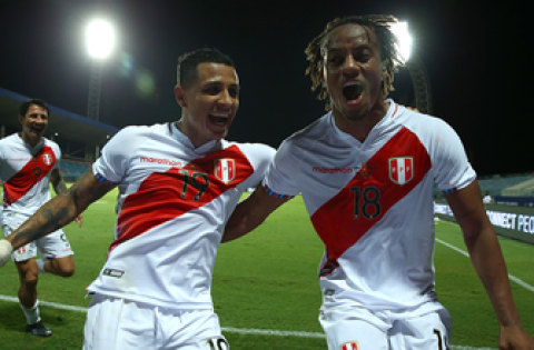 Yoshimar Yotún’s deflected shot gives Peru 3-2 lead late in the 2nd half vs. Paraguay
