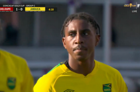 Amari’i Bell’s own goal helps Guadeloupe take early 1-0 lead vs Jamaica