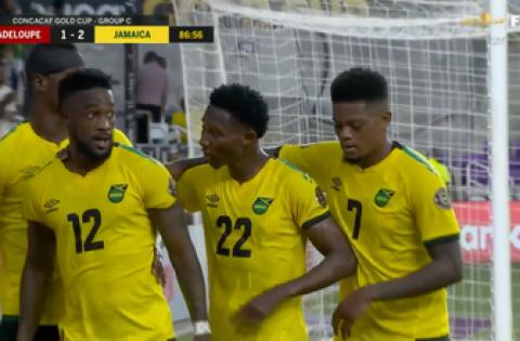 Junior Flemmings’ unreal dribbling sequence helps Jamaica take late 2-1 lead vs. Guadeloupe