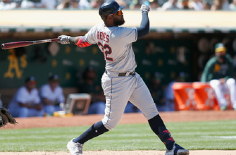 Franmil Reyes’ solo home run helps Indians get past Athletics, 3-2