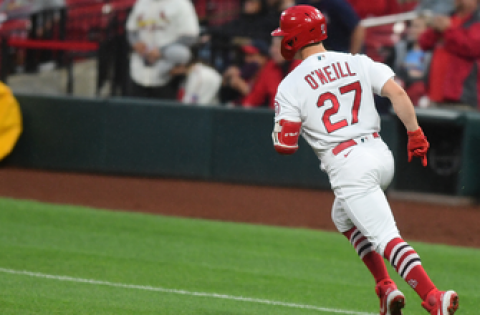 Tyler O’Neill’s solo home run gives Cardinals early 1-0 lead over Giants