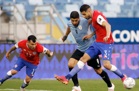 Uruguay keep its Copa America hopes up with 1-1 draw vs. Chile