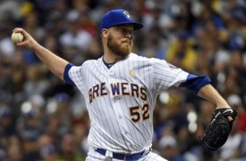 Brewers’ Jimmy Nelson set for first appearance since 2017