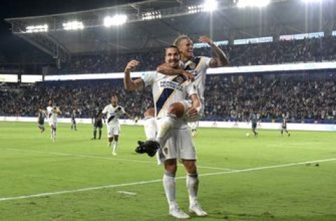 LA Galaxy’s Zlatan Ibrahimovic named MLS Newcomer of the Year