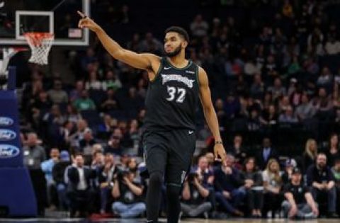Wolves’ Towns gets emotional about All-Star selection