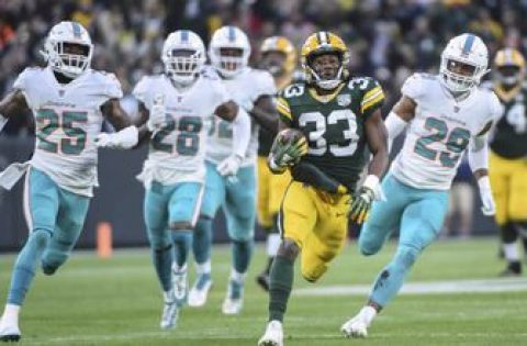 Jones’ career highs help Packers beat Dolphins 31-12