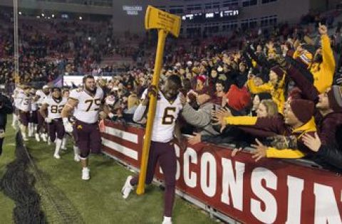 PHOTOS: Gophers at Badgers