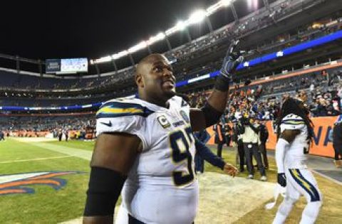 Chargers DE Brandon Mebane returns to team following death of infant daughter