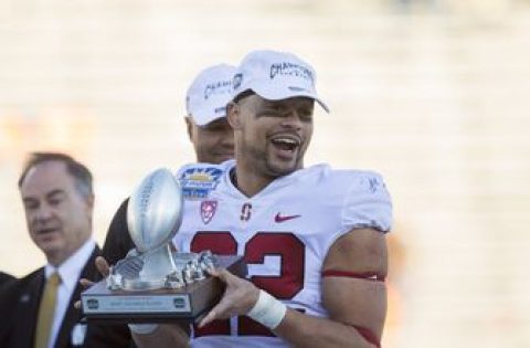 Scarlett’s unlikeliest touchdown squeaks Stanford over Pitt for Sun Bowl win