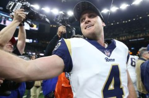 WATCH: Greg The Leg’s record kick sends Rams to Super Bowl LII