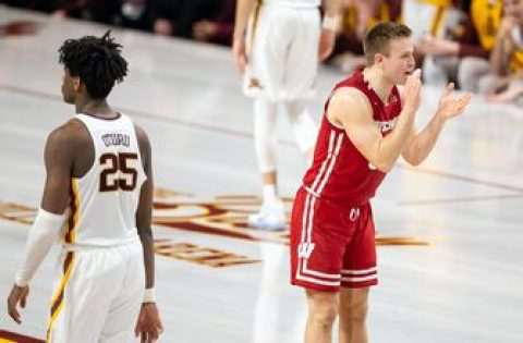 Badgers’ Davison to make return from suspension in home state of Minnesota
