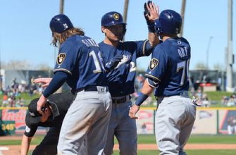 Hiura homers as Brewers fall 9-3 to Indians