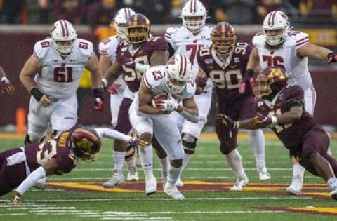 Gophers’ title bid denied in 38-17 loss to Badgers